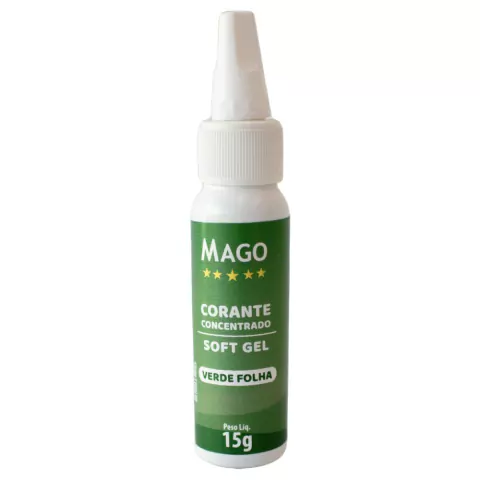 CORANTE MAGO SOFT GEL VERDE FOLHA 15GR