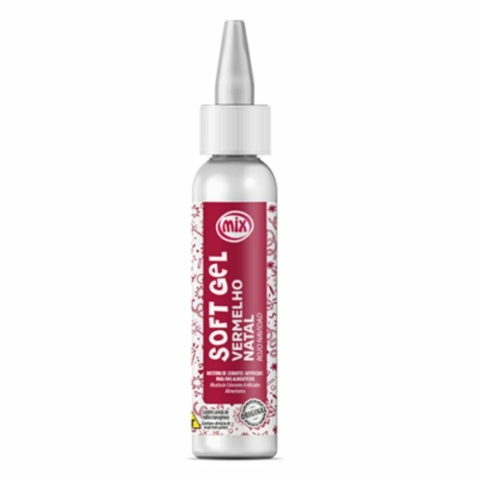 CORANTE MIX SOFT GEL VERMELHO NATAL 25G