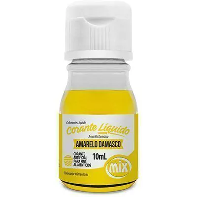 CORANTE MIX LÍQUIDO AMARELO DAMASCO 10ML