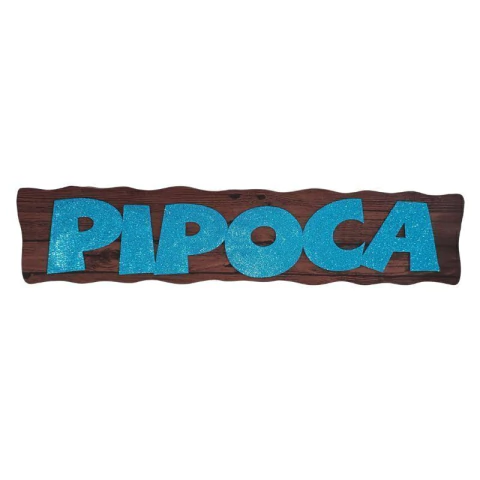 PAINEL LETREIRO PIPOCA COM GLITTER