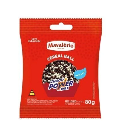 CEREAL CHOCO POWER BALL MICRO MISTO 80GR