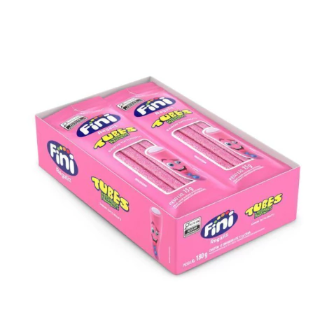 CANUDINHO TUTTI-FRUTTI AZEDO FINI 15GR CAIXA COM 12 DISPLAYS