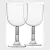 TAÇA ACRILICA STRAWPLAST VINHO 260ML COM 4 UNIDADES - comprar online