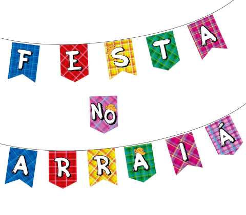 FAIXA KAIXOTE FESTO NO ARRAIÁ COM 1 UNIDADE