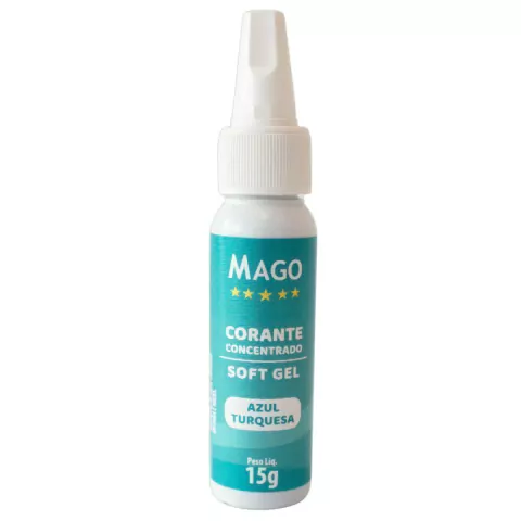 CORANTE MAGO SOFT GEL AZUL TURQUESA 15G