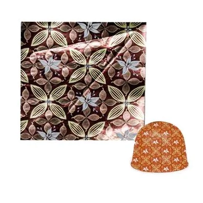 PAPEL CHUMBO CROMUS FLOR DE CACAU MARROM 10CM X 9,8CM COM 300 UNIDADES