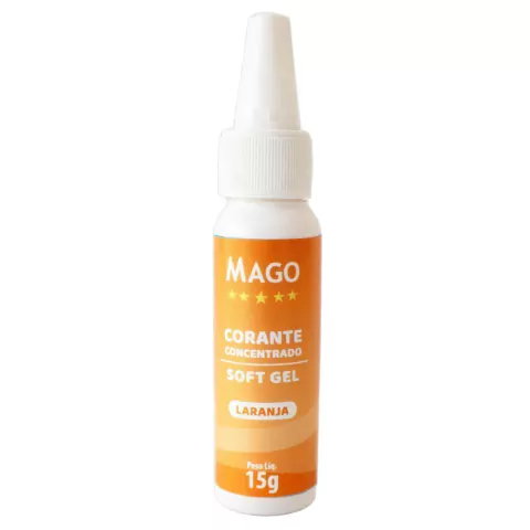 CORANTE MAGO SOFT GEL LARANJA 15GR