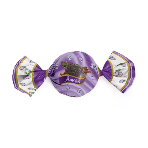 EMBALAGEM PARA TRUFA CROMUS AMEIXA COM 100 UNIDADES na internet