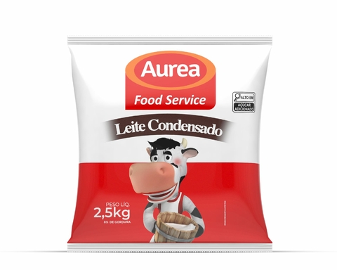LEITE CONDENSADO AUREA BAG 2,500KG