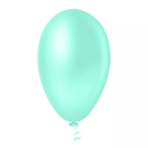 BALÃO PIC PIC TOP VERDE CLARO Nº6,5 COM 50 UNIDADES