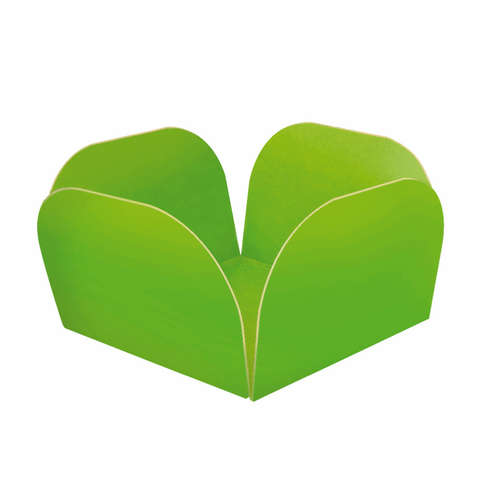 FORMINHA KAIXOTE PARA DOCES VERDE CLARO MÉDIA COM 50 UNIDADES