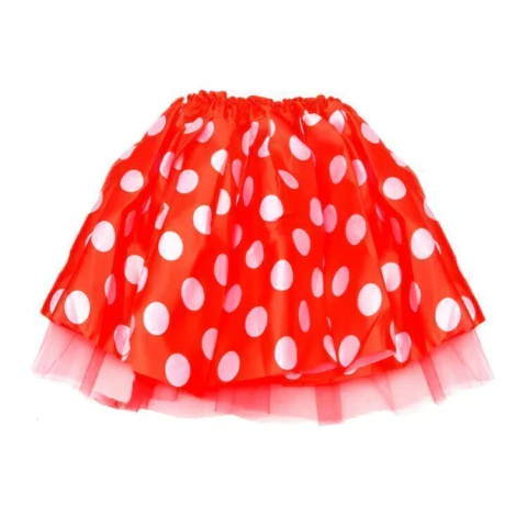 SAIA RATINHA POA VERMELHO 30 CM