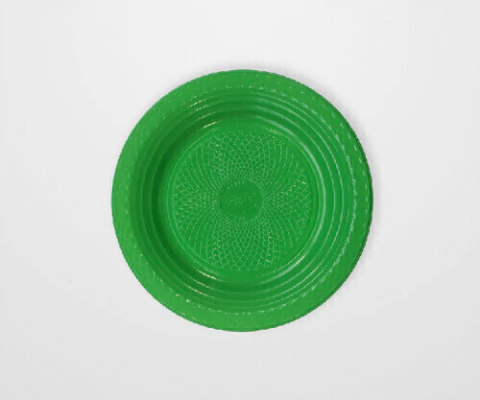 PRATO 15CM VERDE ESCURO KAIXOTE C/10 UNIDADES