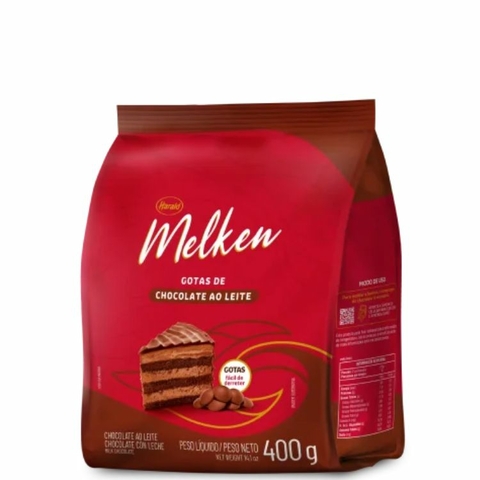 CHOCOLATE HARALD MELKEN GOTAS AO LEITE 400GR