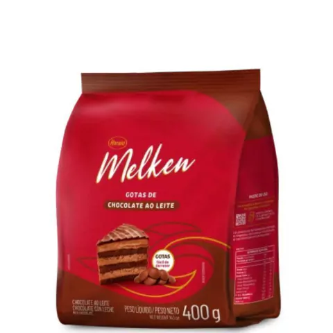 CHOCOLATE HARALD MELKEN GOTAS AO LEITE 400GR