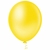BALÃO GRANFESTA AMARELO Nº 09 LISO COM 50 UNIDADES - comprar online
