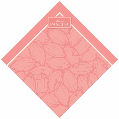 EXPRESS CROMUS 35CM X 35CM STYLLO CHOCOLUX ROSA COM 25 UNIDADES