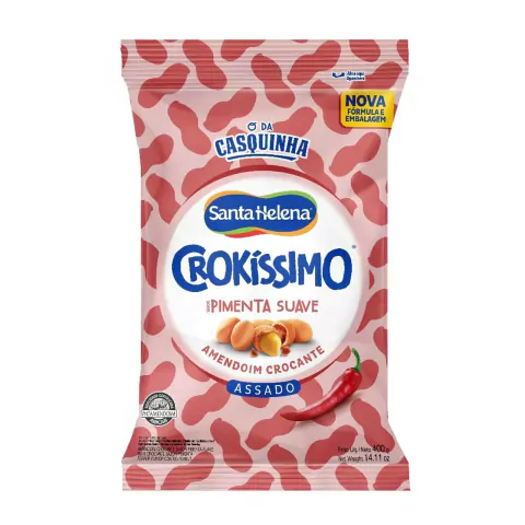 SANTA HELENA CROKÍSSIMO AMENDOIM PIMENTA 400Gr