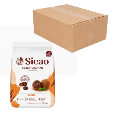 COBERTURA SICAO MAIS GOTAS BLEND 2,050KG CAIXA COM 8 UNIDADES