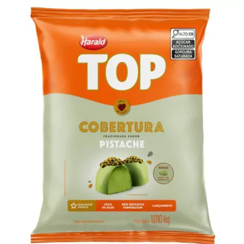 COBERTURA FRACIONADA HARALD TOP GOTAS PISTACHE 1,010KG