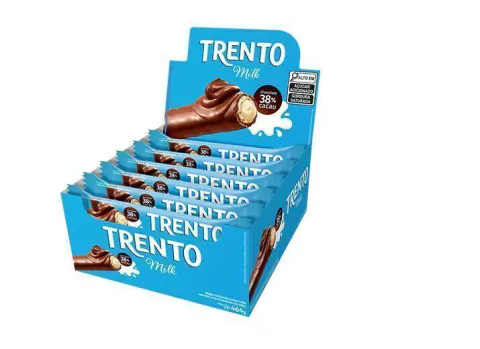 TRENTO MILK 29G COM 16 UNIDADES