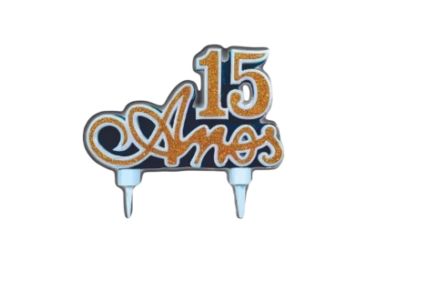 VELA ALCHESTER 15 ANOS LUXO OURO