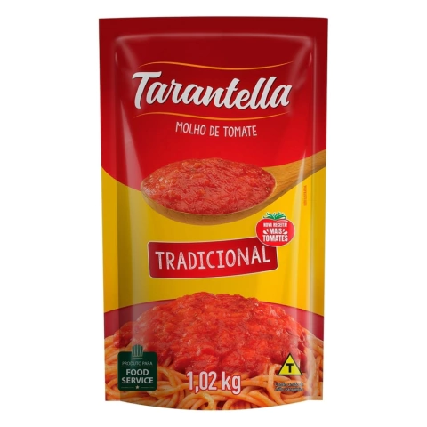MOLHO DE TOMATE TARANTELLA TRADICIONAL 1,02Kg