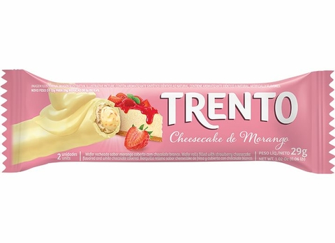 TRENTO CHEESECAKE MORANGO 29GR