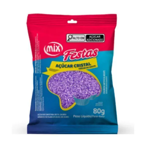 AÇÚCAR LILÁS MIX 80GR