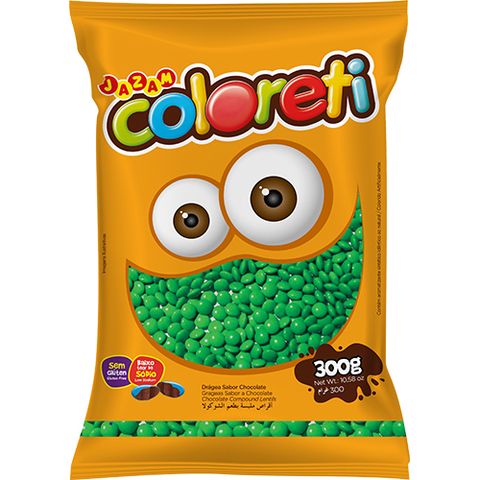 COLORETI JAZAM MINI VERDE 300GR