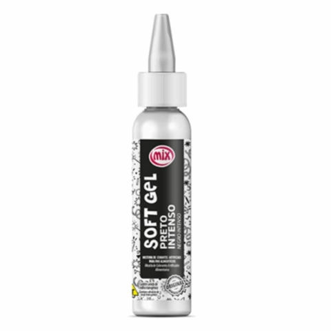 CORANTE MIX SOFT GEL PRETO 25G