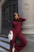 Conjunto thainá marsala - comprar online