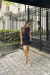 Saia cindy preto - Havana Store