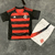 Kit Infantil Flamengo I 25/26 - Adidas - Vermelho e preto na internet