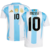 Camisa Seleção Argentina 24/25 - Messi #10 - Torcedor Adidas Masculina - Azul e branco - comprar online