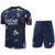 Kit Paris Saint German/Treino - 24/25 - Nike Masculino Azul com detalhes em rosa