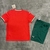 Kit Infantil Seleção Portugal I 25/26 - Puma - Vermelho - Pereira Imports - Camisas de time/Artigos Esportivos