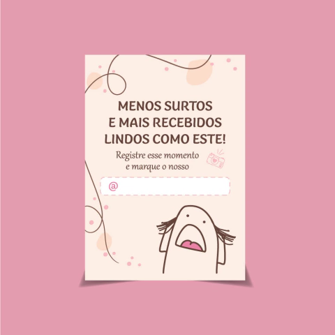 BLOCO INSTA FLORK - PRONTA ENTREGA