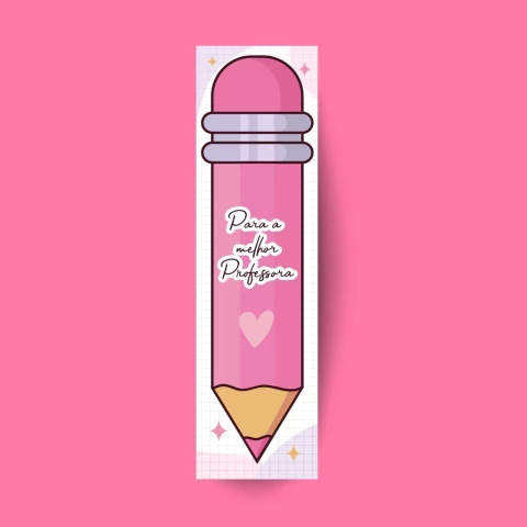 MARCA PÁGINA - PRONTA ENTREGA - Professora