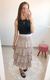Saia Carla Nude poá - comprar online