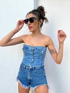 Corset de jean - comprar online