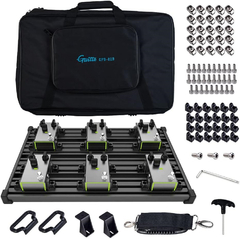GUITTO GPB-02 PEDALBOARD C/Bolso 6-10 Ped