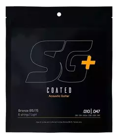 Sg Encordado Acustica Bronze .010 85/15 - Coated -