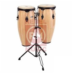 Latin Percussion- Set de Congas 10" y 11" Natural Wood