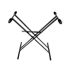 soporte tijera pata doble para teclado