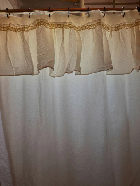 Cortina de baño Encanto Rústico