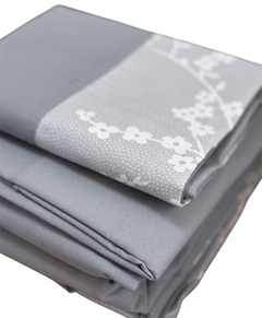 Juego de cama Gray & Flowers - comprar online
