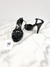 Sandália Salvatore Ferragamo Preta 34Br - loja online