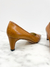 Scarpin Salvatore Ferragamo Caramelo 38Br