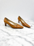 Scarpin Salvatore Ferragamo Caramelo 38Br